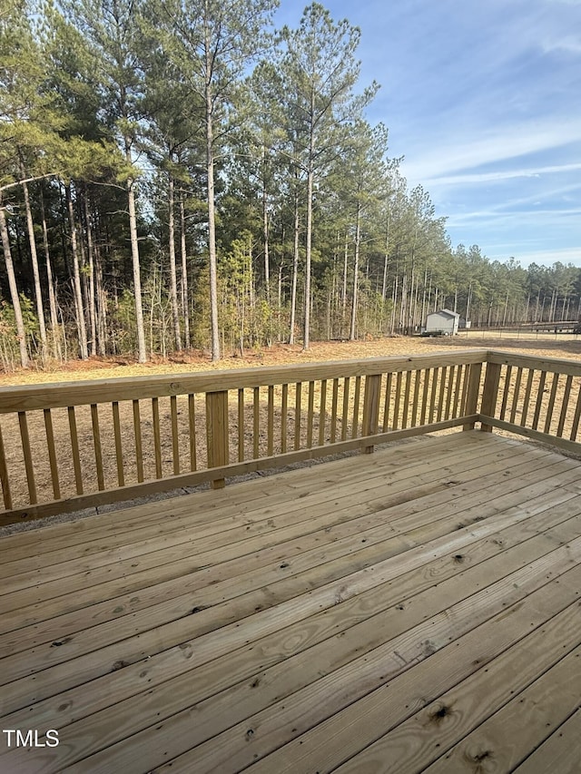 view of deck