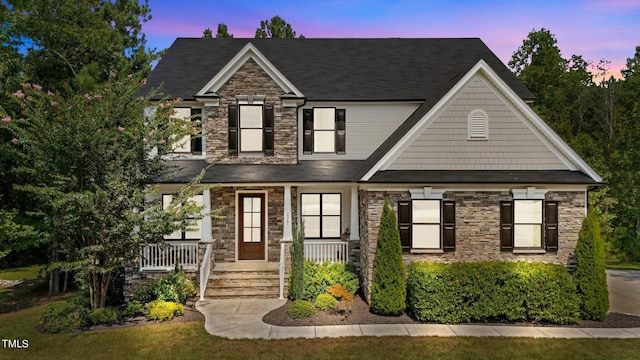 view of craftsman-style home