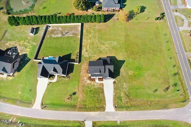 46 Otter Hole Dr, Kenly, NC 27542 - aerial view featuring a rural view