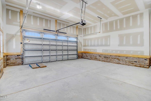 46 Otter Hole Dr, Kenly, NC 27542 - garage featuring a garage door opener