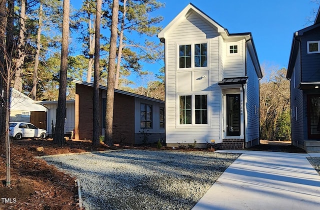 view of front of house with entry steps