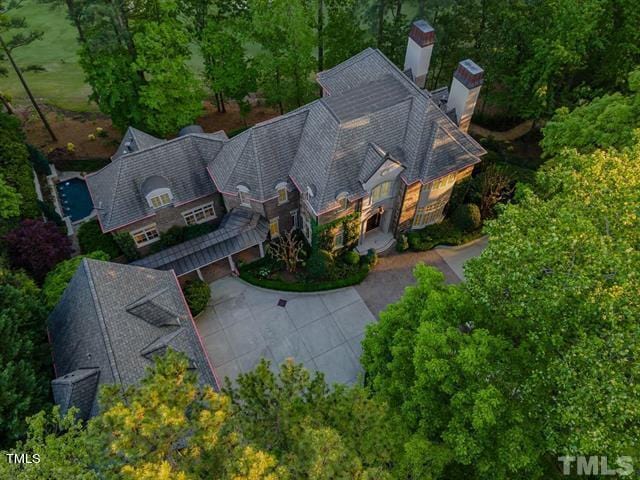 aerial view