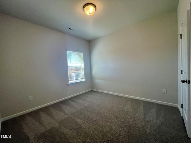 empty room with carpet floors