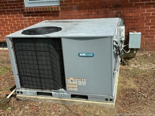 exterior details with central AC unit