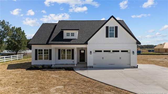 300 Fields Rd Lot 5, Pikeville, NC 27863 - view of front of property with a garage