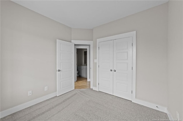 300 Fields Rd Lot 5, Pikeville, NC 27863 - unfurnished bedroom with light colored carpet and a closet