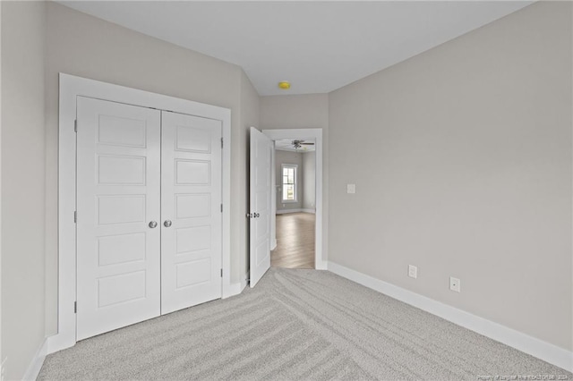 300 Fields Rd Lot 5, Pikeville, NC 27863 - unfurnished bedroom with light colored carpet and a closet