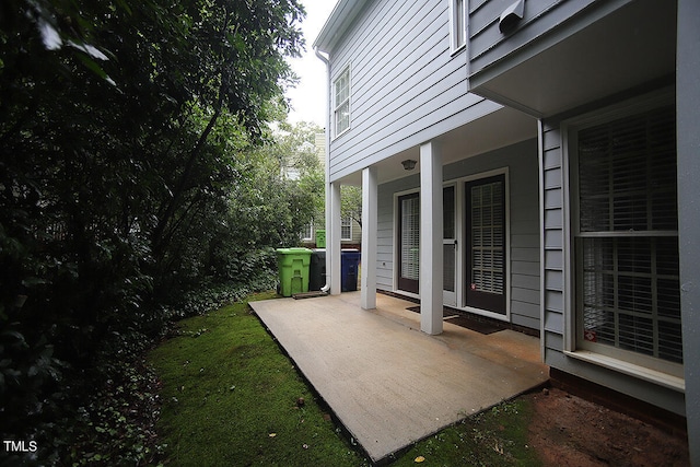 view of patio