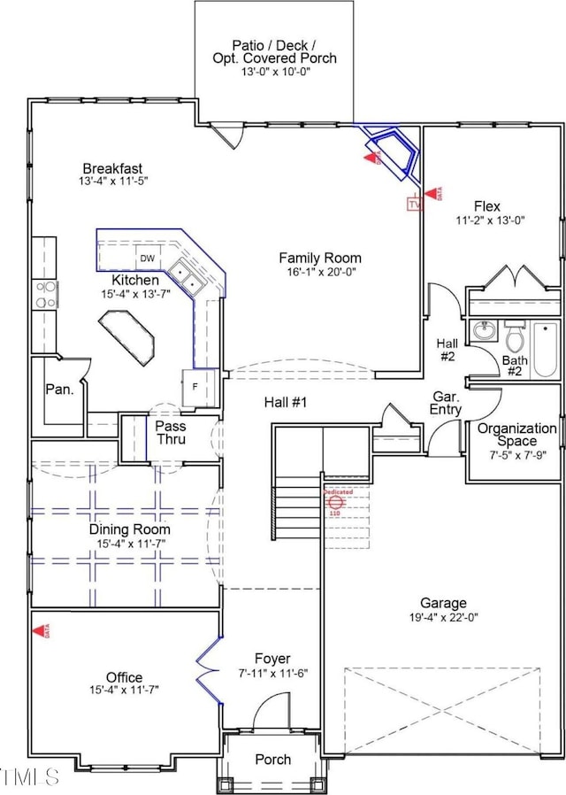 view of layout