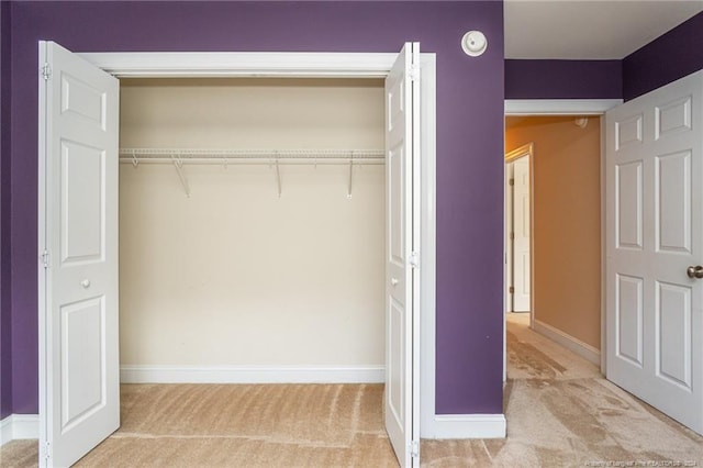 view of closet