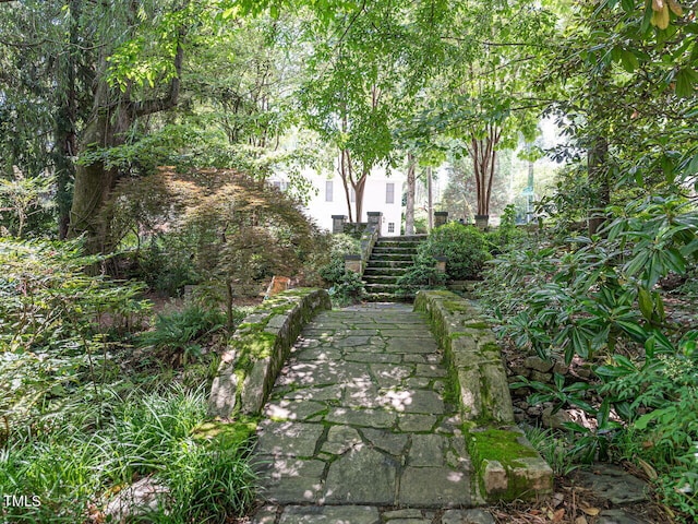 2501 Kenmore Dr, Raleigh, NC 27608 - exterior space featuring stairway