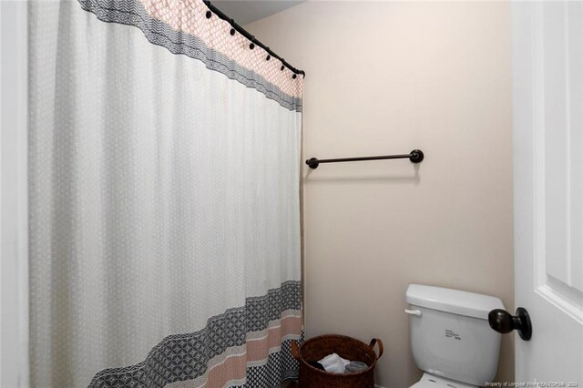 bathroom with toilet