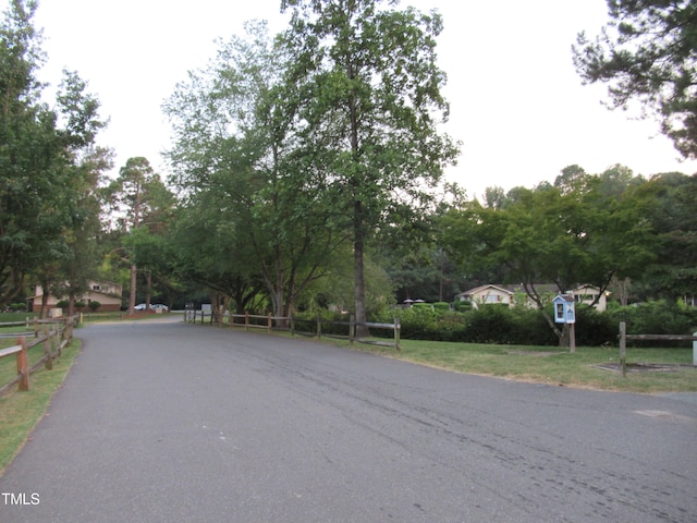 view of road