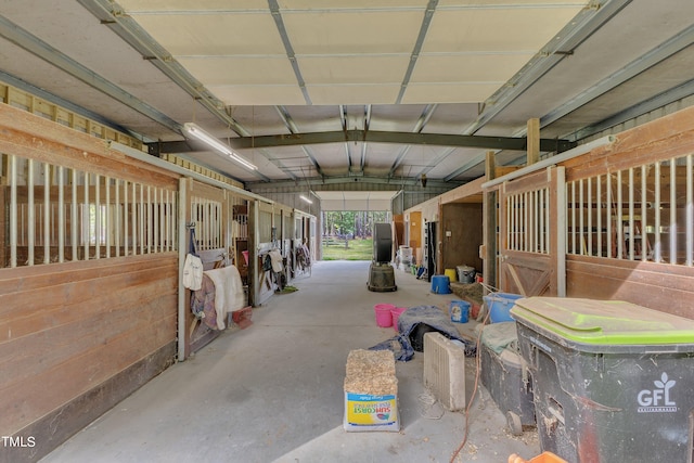 view of stable