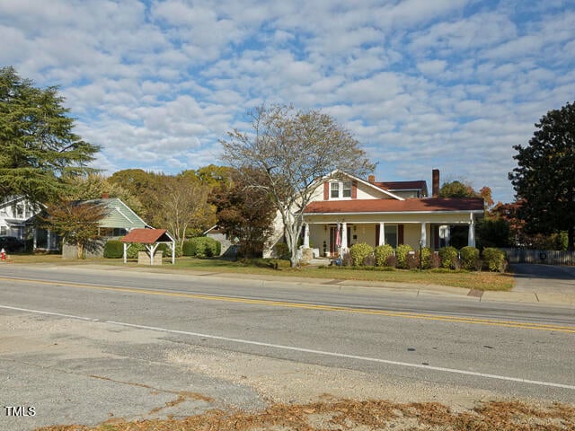 view of road