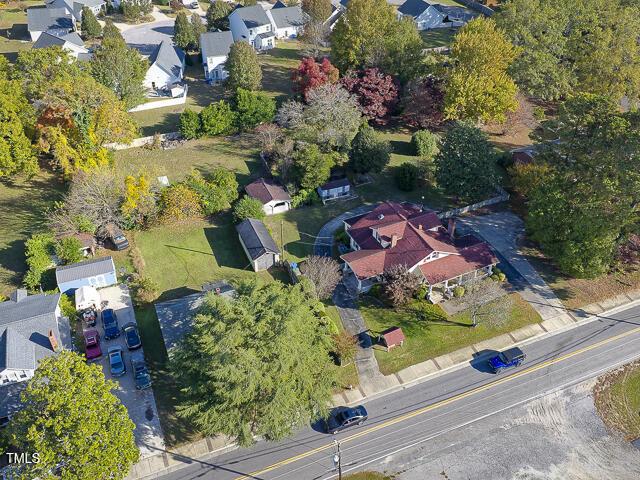 715 E Broad St, Fuquay Varina, NC 27526 - aerial perspective of suburban area