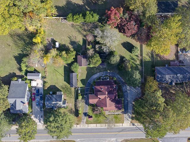 715 E Broad St, Fuquay Varina, NC 27526 - bird's eye view