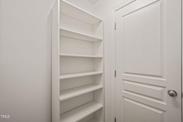 view of closet