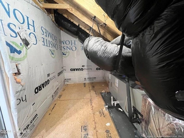3 Vineyard Pl, Jackson Springs, NC 27281 - view of unfinished attic