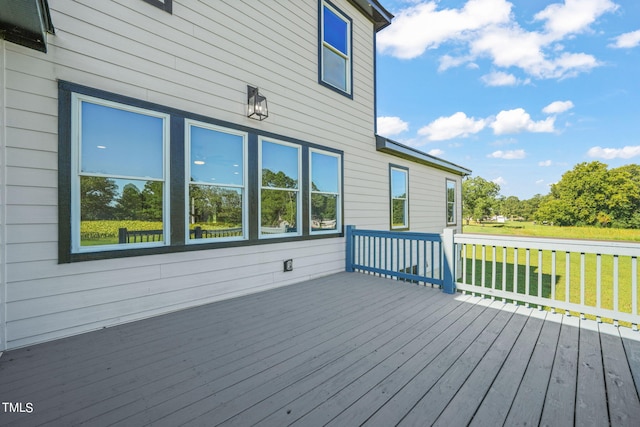 2804 Jack Mitchell Rd, Zebulon, NC 27597 - deck with a yard