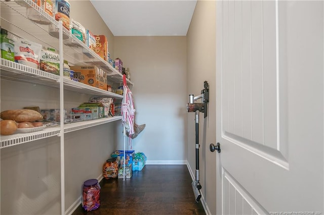 view of pantry