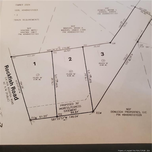 LOT1 Rockfish Rd, Raeford NC, 28376 land for sale