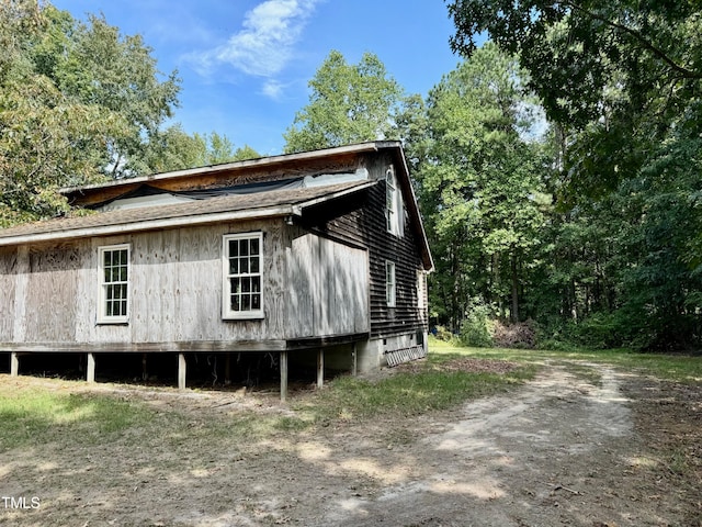 view of property exterior