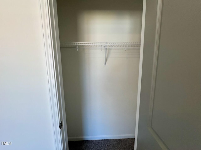 view of closet