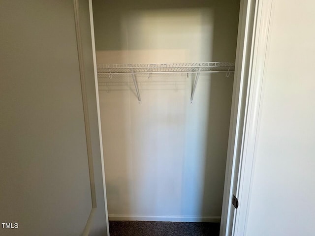 view of closet