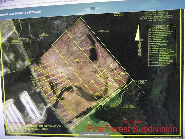 LotA Mitchell Road, Fairmont NC, 28340 land for sale