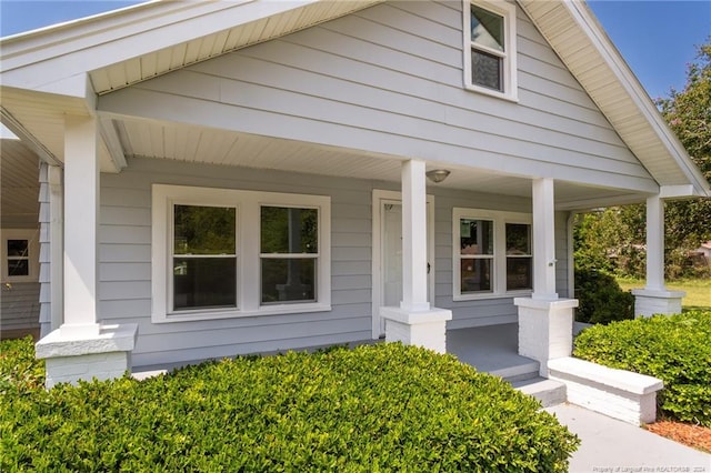 111 Sanford Rd, Laurinburg, NC 28352 - view of front of property featuring covered porch