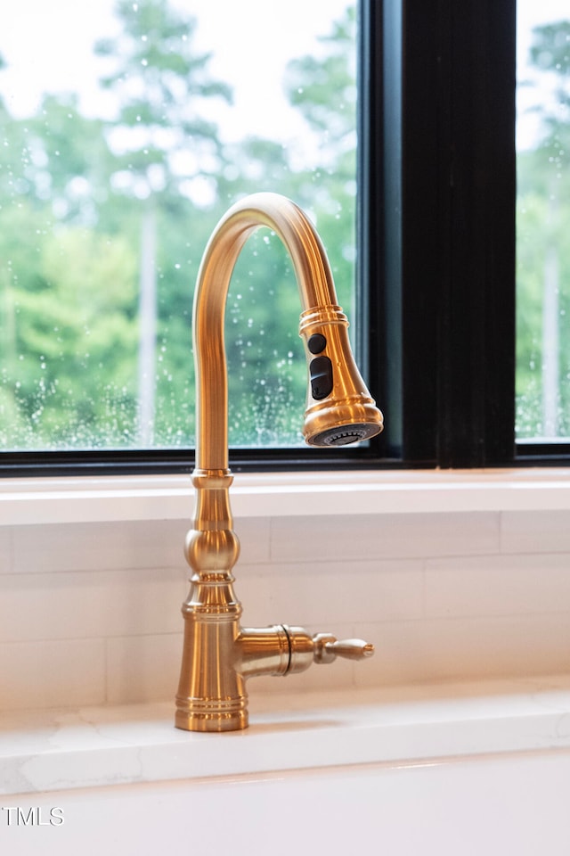 room details featuring sink