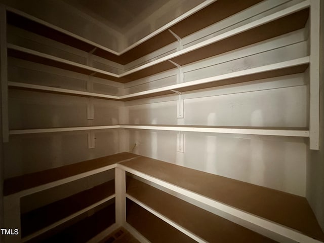 view of pantry