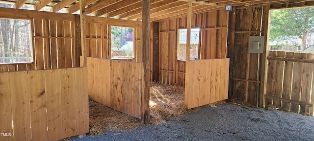 view of stable