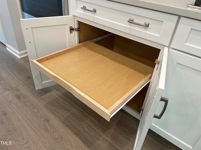 room details featuring hardwood / wood-style flooring