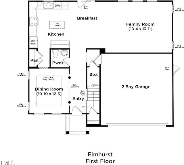 floor plan / room layout