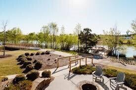 view of home's community featuring an outdoor fire pit