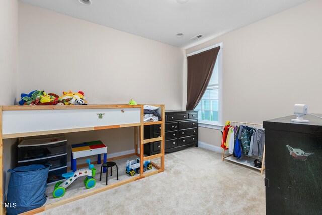 bedroom featuring carpet floors