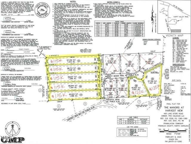 55 Peaceful Dr, Franklinton NC, 27525 land for sale