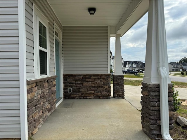 view of patio / terrace featuring a porch