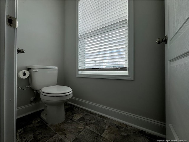 bathroom with toilet