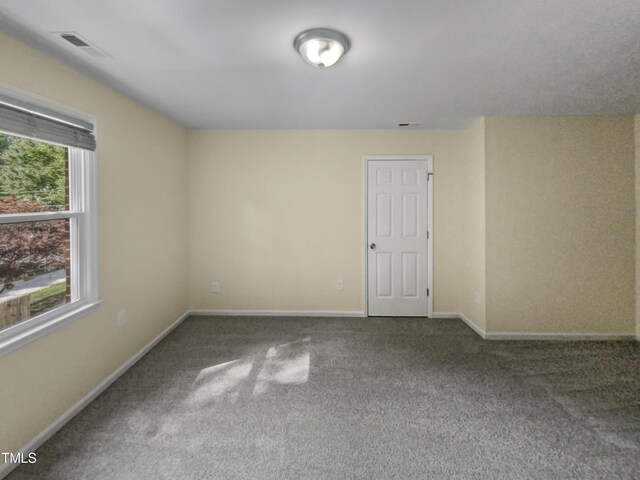 spare room with carpet