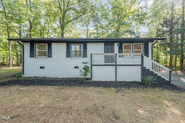 view of front of house