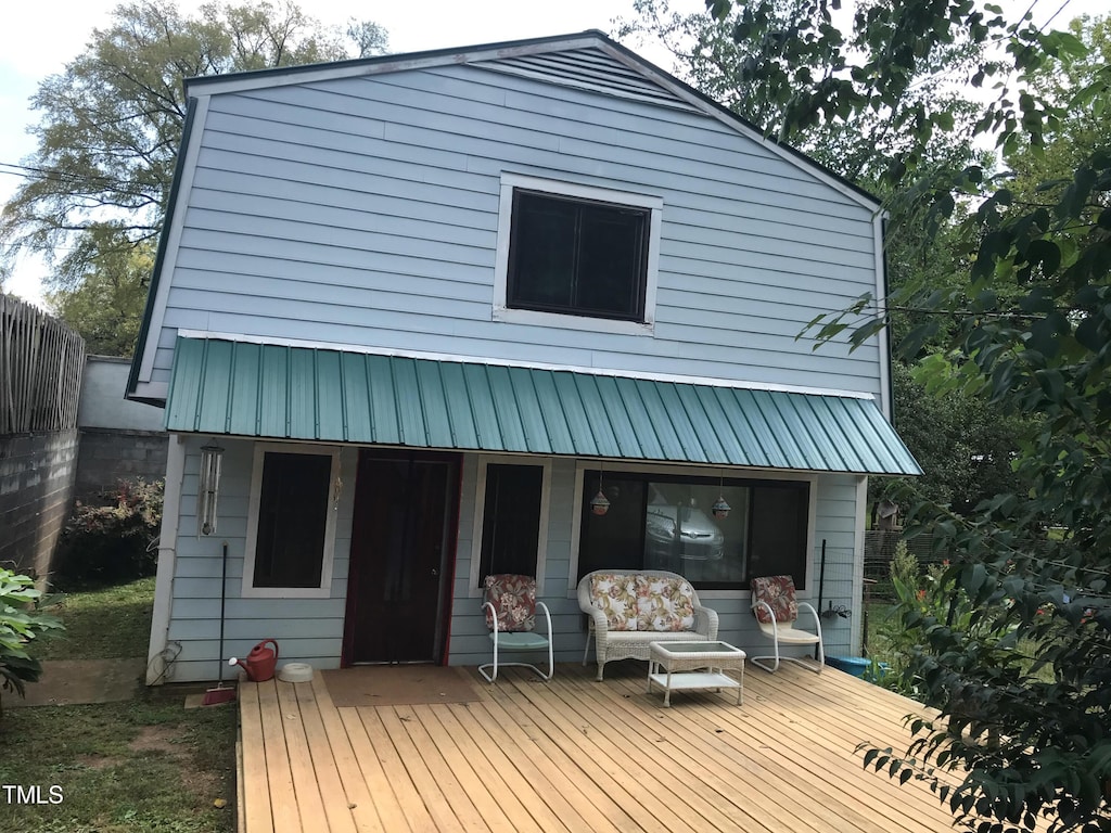 view of rear view of house