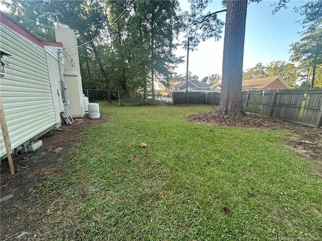 view of yard