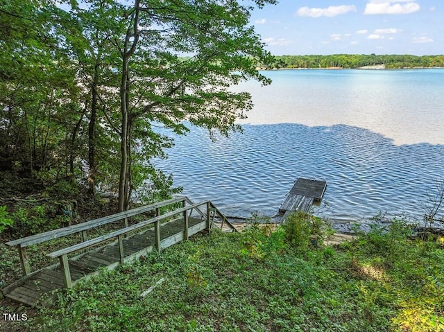 property view of water