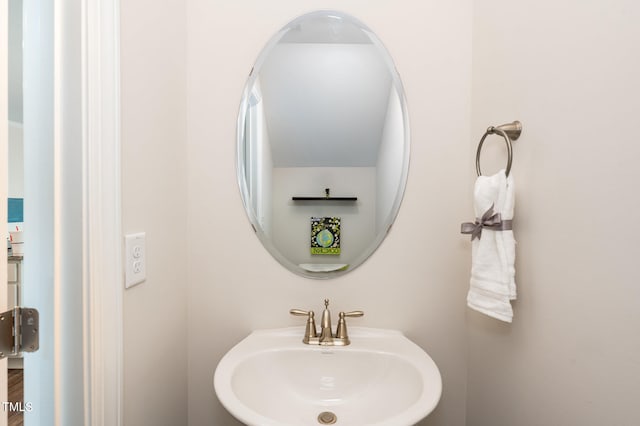 bathroom with sink