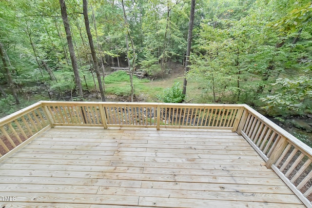 view of deck