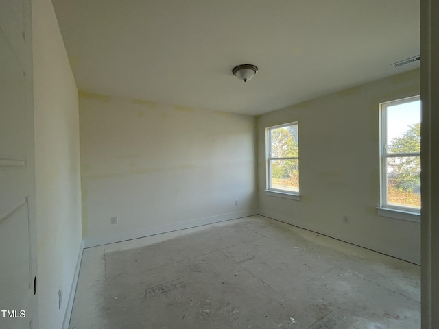 view of empty room