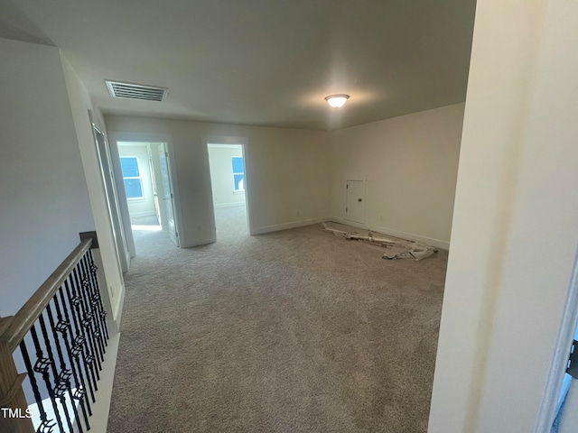 empty room with carpet floors